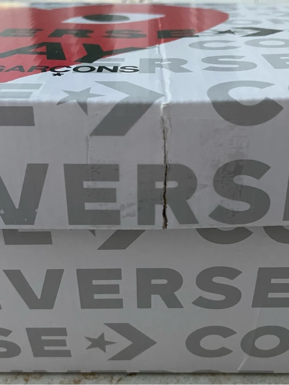 Converse Play Comme des Garçons Box High Tops - Picture 8 of 8